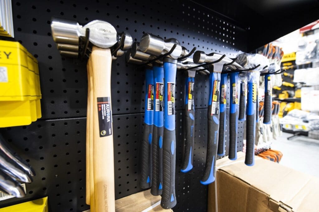 Hammers on Display