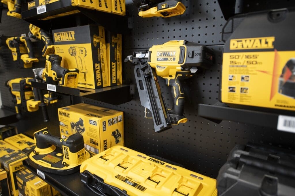 Dewalt Display – Nail Gun