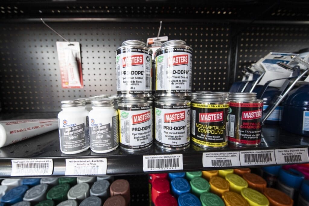 Pro Dope Pipe Sealant on Shelf