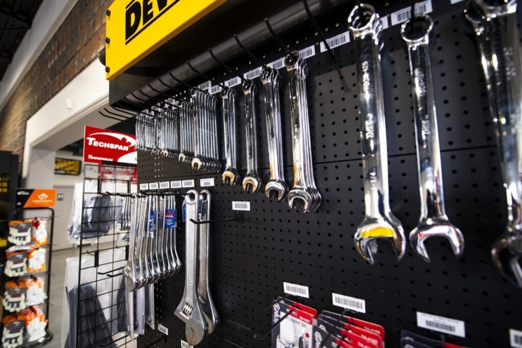 Wrenches on Display