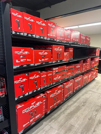 Milwaukee Tools display